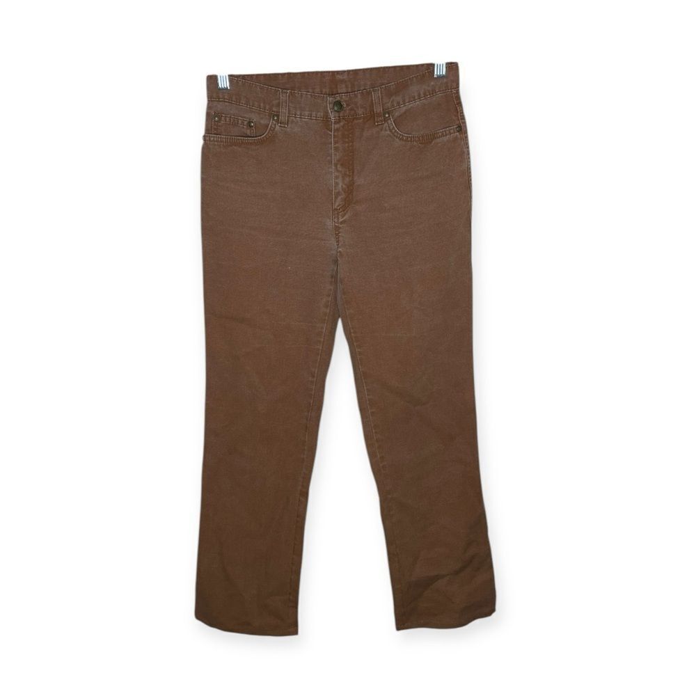Roberto Cavalli Brown Cotton Lycra Pants Size 42 (IT) 6 (US)